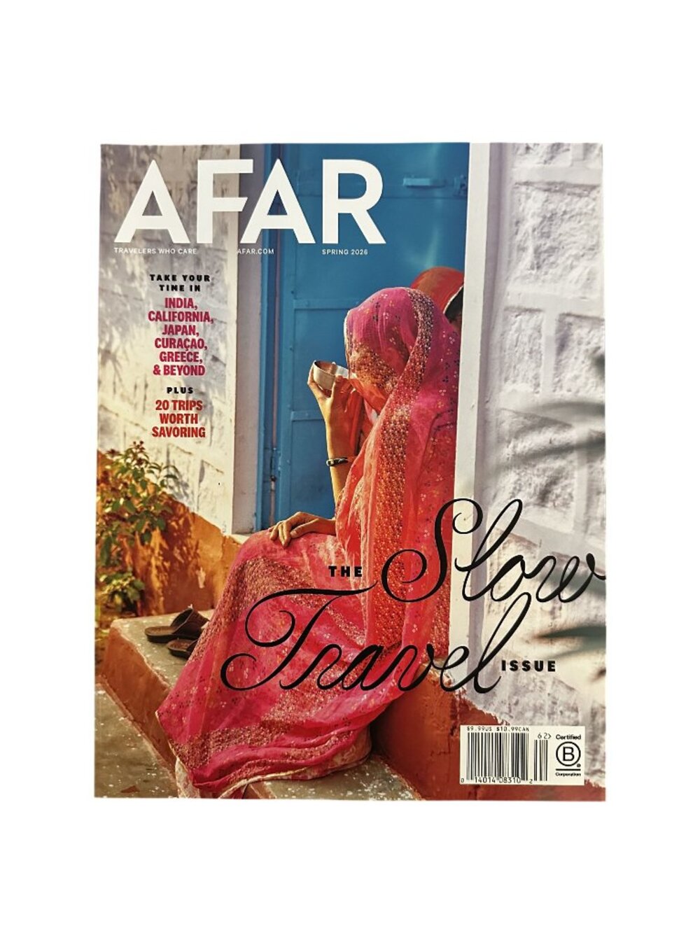AFAR Magazine Spring 2026 Slow Travel Take Time in India, Japan, Curacao, Greece
